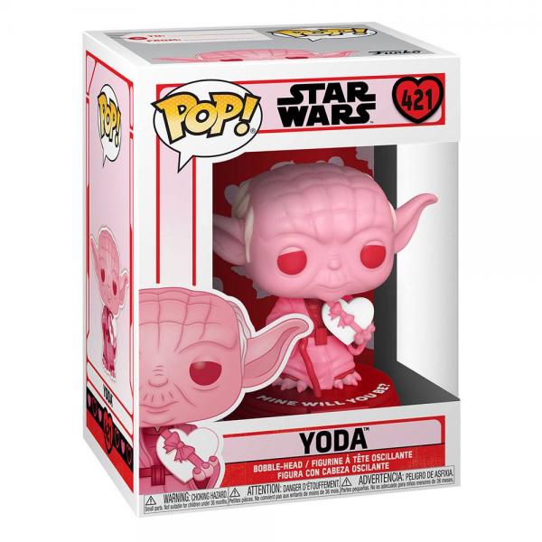 FUNKO POP! - Star Wars - Yoda with Heart #421